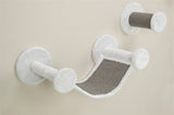 Trixie Cats Climbing Set for the Wall 4 Climbing Spots White Grey