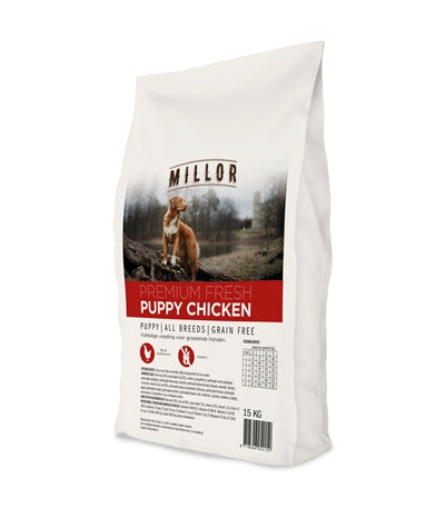 Millor Premium Extrudided Fresh Puppy piščančjo zrno brezplačno