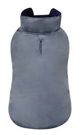 Casaco Croci Dog eco glam reciclado azul