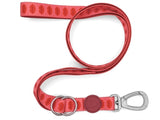Morso Adjustable Dog Leash Recycled Lipstick Pink