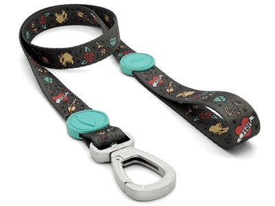 Morso Dog Leash Recycled Ink Tank Green