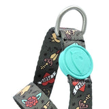 Morso Norwegian dog harness recycled ink tank green