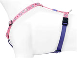 Morso Dog Charness H-Harness Рециклиран сладък туит розов розов