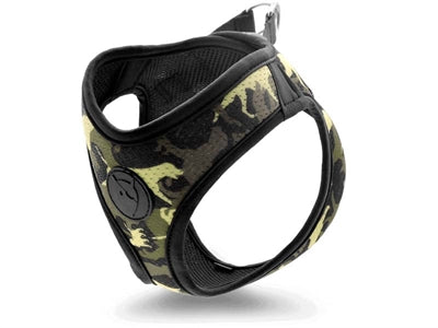 Morso Dog Harness Body Mesh genanvendt fuld metalhundbrun