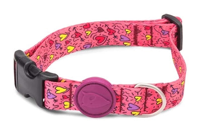 Morso collar perro reciclado rosa piensa rosa