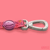 Morso hundebelte justerbart resirkulert rosa tenk rosa
