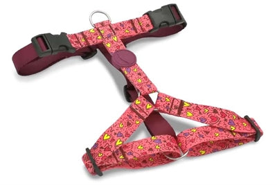 Morso Dog Harness H-Harness Recycled Pink Think Pink