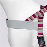 Morso Norwegian dog harness recycled skyline red pink