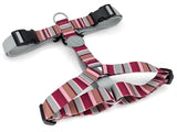 Morso Dog Charness H-Harness Recycled Skyline Red Pink