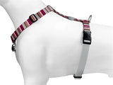 Morso Dog Charness H-Harness Recycled Skyline Red Pink