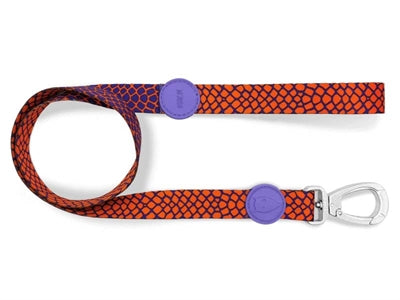 Morso Dog Leash Athchúrsáilte Lizard Uirbeach Dearg