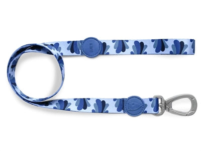 Morso Dog Leash reciklirano brizgalno modro