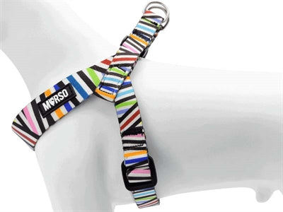 Morso Mini Adjustable Dog Harness Recycled Spaghetti Incident