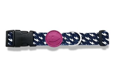 Morso collar perro reciclado flujo de potencia negro