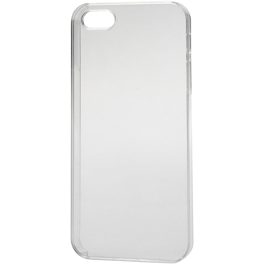 Creativ company iphone hoes, afm 5 5s, afm 6x12,5 cm, dikte 10 mm, transparant, 1 stuk