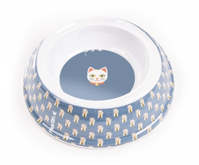 Martin Food Bowl za pitje bin mačka melamine japonska asorti
