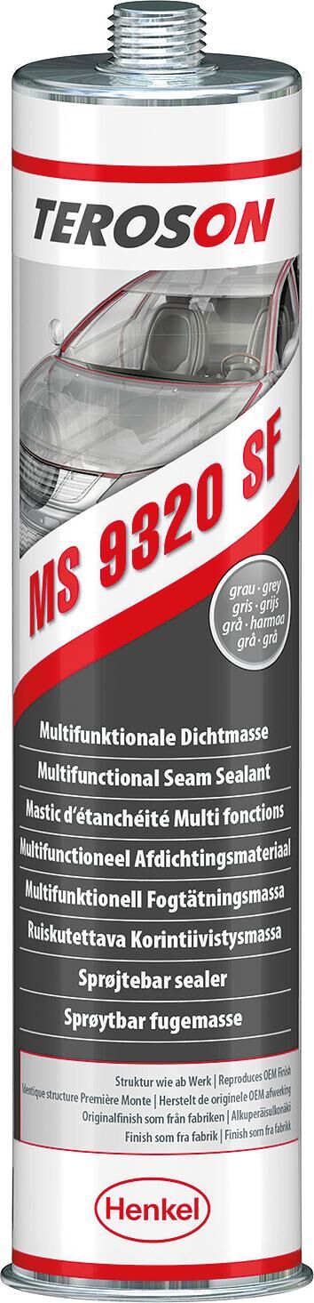 Teroson carrosserie afdicht massa terostat 9320 sf terostat 9320 super fast gray 310ml