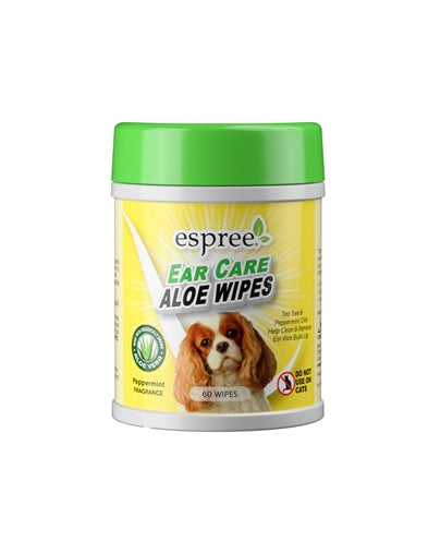 Espree sygeplejerske aftørrer aloe for ører hund