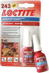 Loctite 243 sredstvo za varovanje navojev brez temeljnega premaza 5 ml