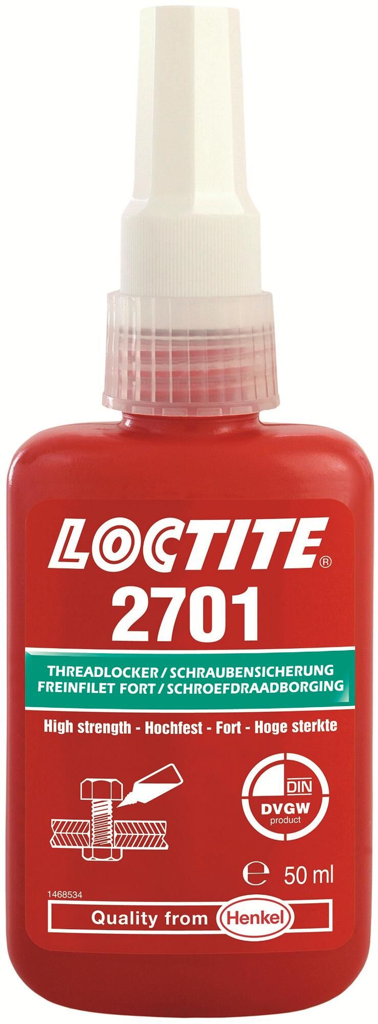 Loctite screw security 2701 2701 50 ml water bottles