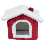 Trixie Xmas Cuddly Cave Degoe Red White