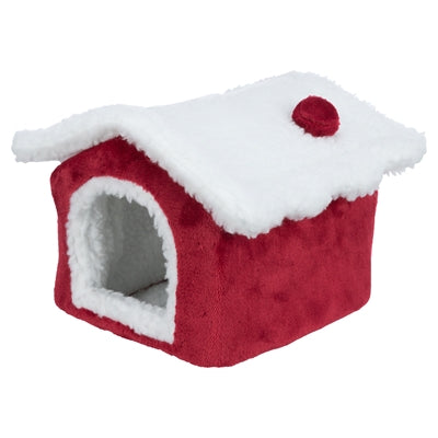 Trixie Xmas Cuddly Cave Degoe Red White