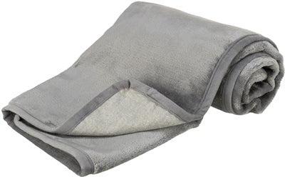 Trixie Dog Tæppe Levy Plush Gray