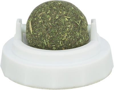 Trixie Catnip rutulys su laikikliu, lipnus