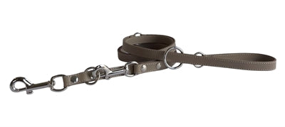 Sazzz hund täcker passion justerbar läder taupe