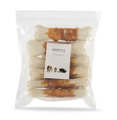 Petstyle Living Pressed Bot White With Chicken
