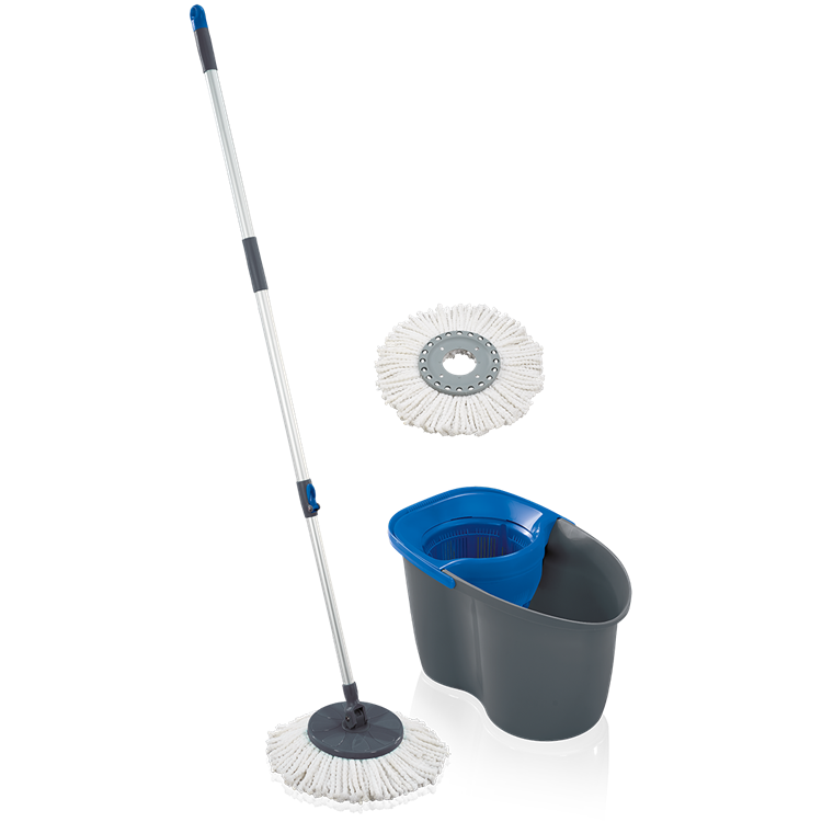 Leifheit 1063347 - Rotation Disc Mop Blue | 1 piece