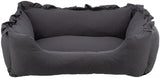 Trixie dog basket amelie angular dark gray