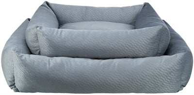 Cesta de cães trixie Alena angular azul cinza