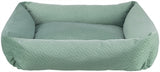 Trixie dog basket Alena angular Saliegroen