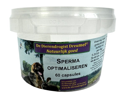 Les spermatozoïdes drogistes animaux optimisent les capsules