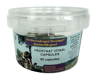 Capsules vitaales de la prostate drrogiste animale