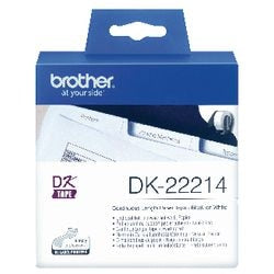 Label tape Brother DK22214 white