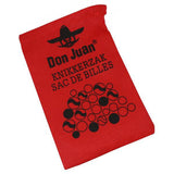 Don juan knikkerzak zwarte opdruk