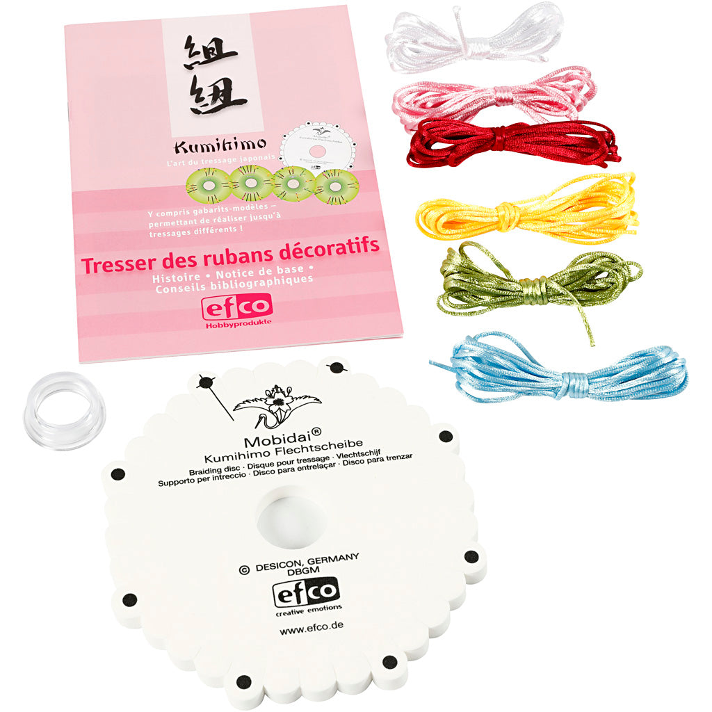 Creativ Company Kumihimo Kit Braids Make Set