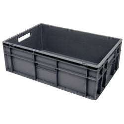 Transport bin 60x40x20 cm grey