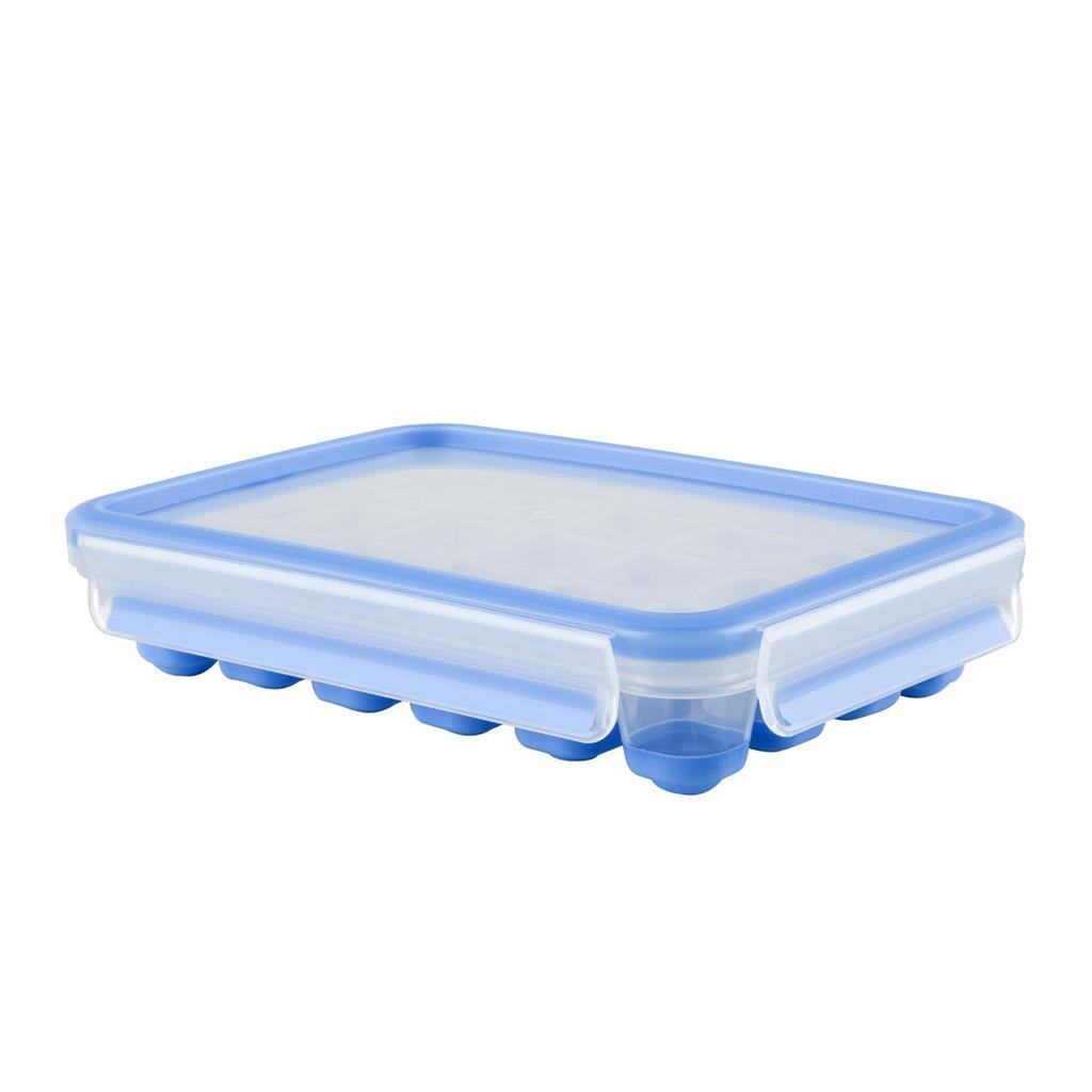 Tefal Masterseal Ice Cube Box za 24 ledenih kockov modre prozorne