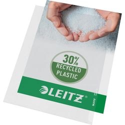 Leitz L-shaped folder high quality a4 transparent