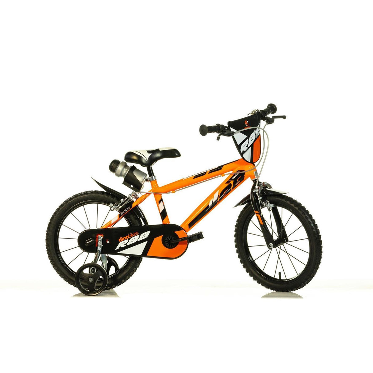 Dino R88 16 tommer 27 cm gutter som klemmer oransje
