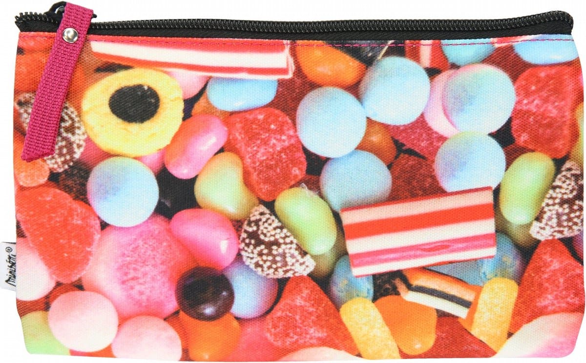 Jim jam pencil case candy pencil case 1 compartment with 1 zipper