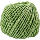 Creativ Company paper yarn light green, 40m