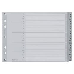 Index tabs A-Z