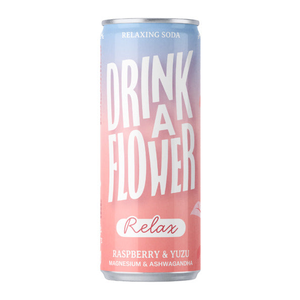 Drink a flower relax raspberry yuzu 25 cl