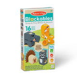 Melissa doug blockables woodland friends playset set (16pc)