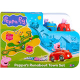 Peppa whizz around peppa's runabout town set