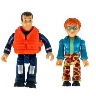 Dickie Fireman Sam Figuren 4 Assorti